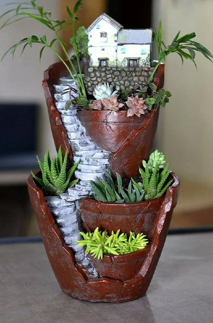 Classic Resin Planter — Primary View