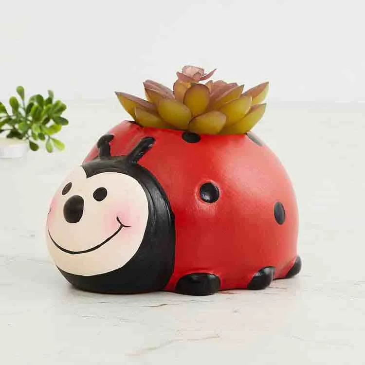 Classic Resin Planter — 7.5" Dia × 6" Height — Primary View