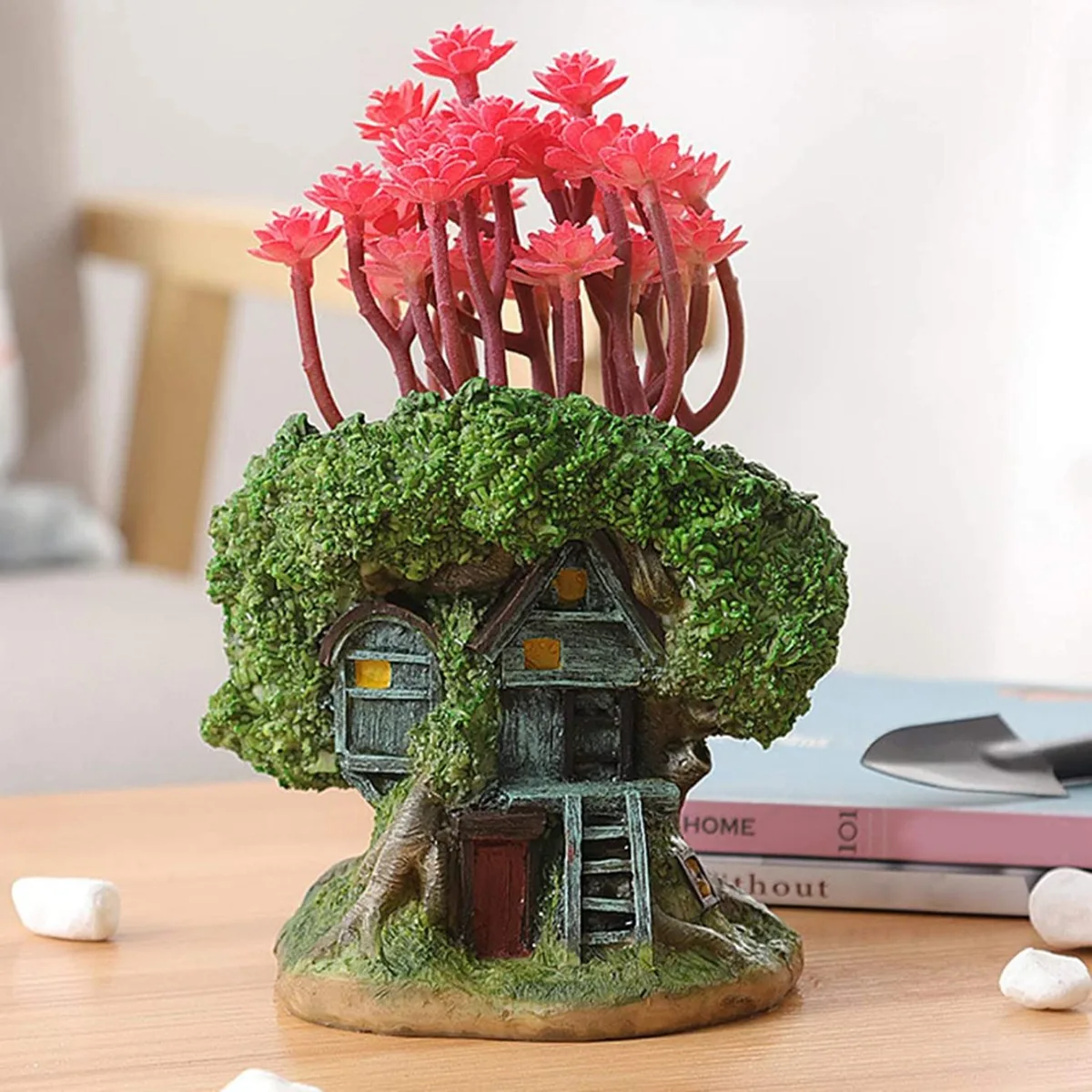 Classic Resin Planter — 6" Dia × 6" Height — Primary View