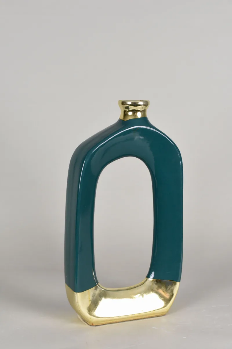 Classic Ceramic Planter — 6" Dia × 15" Height — Primary View