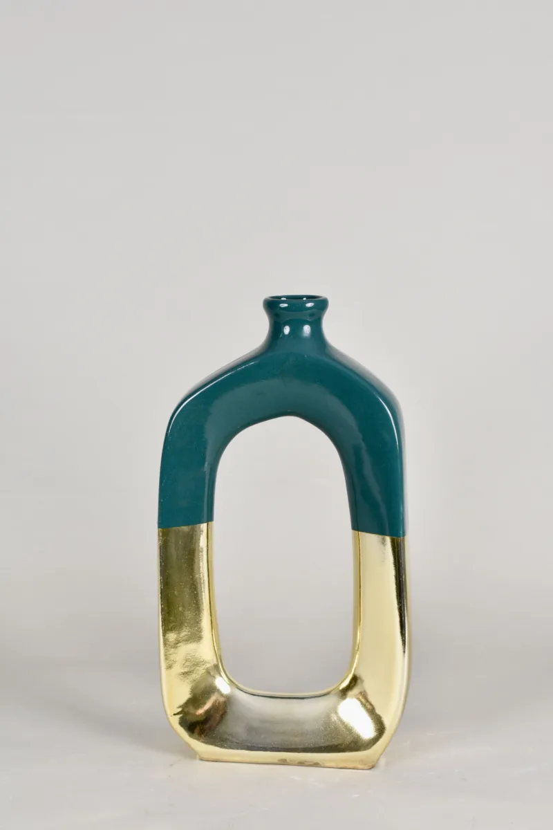 Classic Ceramic Planter — 6" Dia × 15" Height — Primary View
