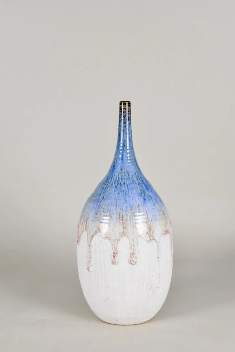 Classic Ceramic Planter — 3.5" Dia × 14" Height — Primary View