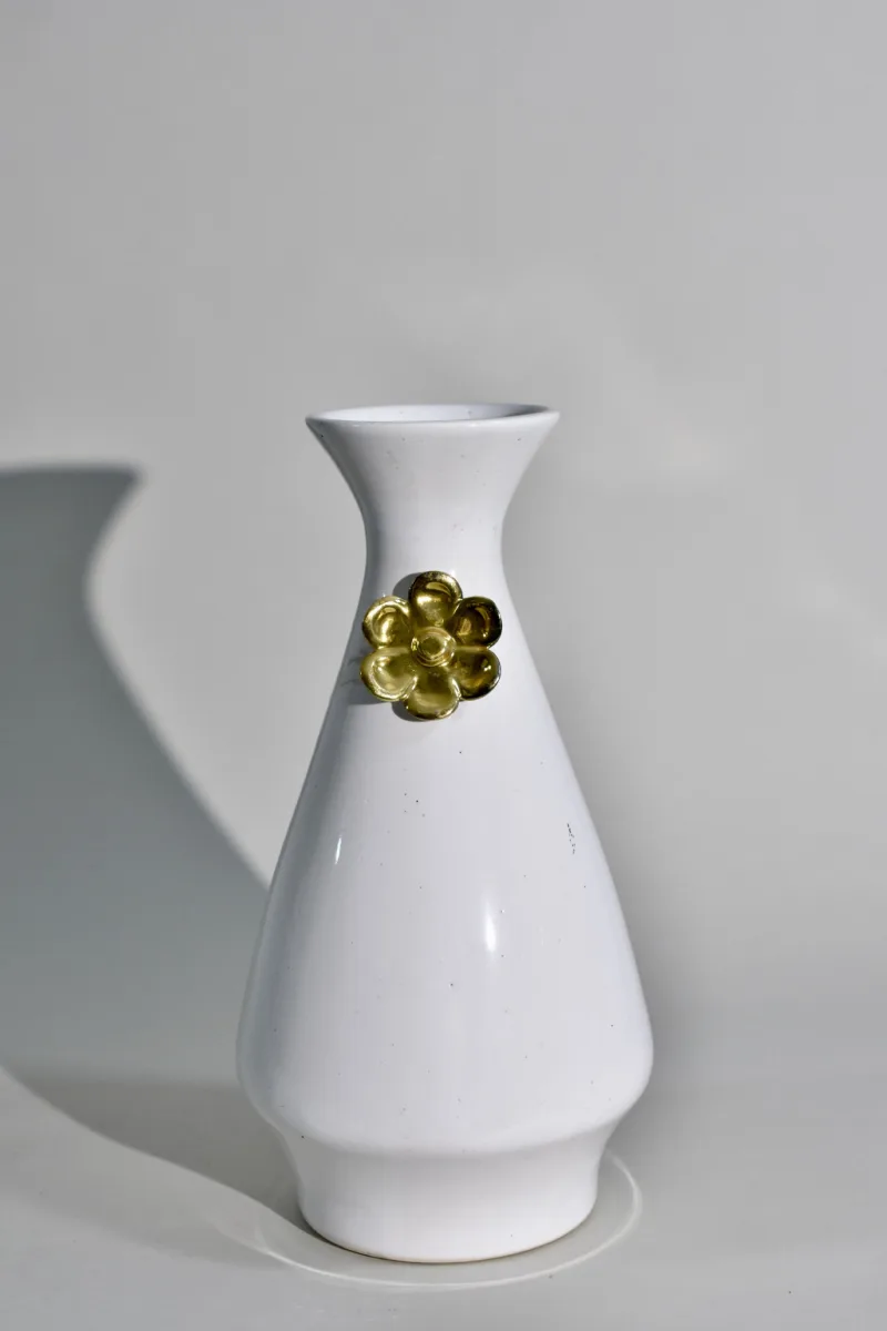 Classic Ceramic Planter — 7.5" Dia × 15" Height — Primary View