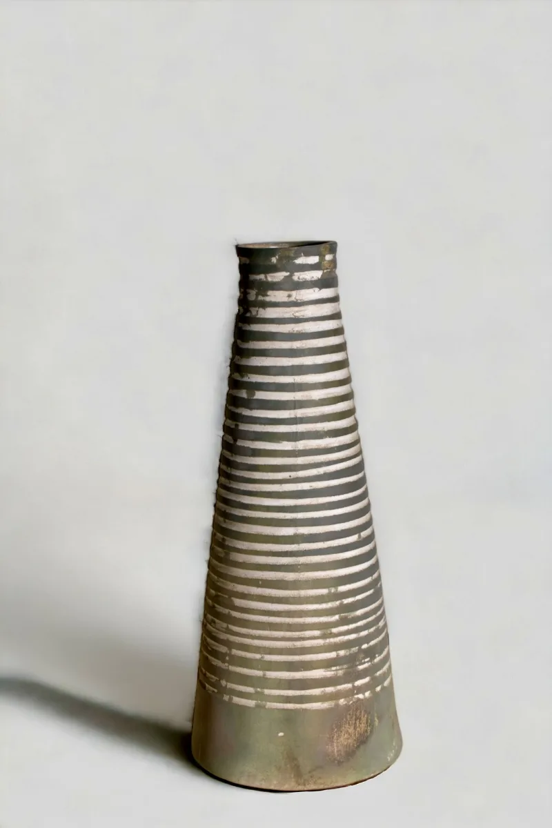 Classic Ceramic Planter — 6" Dia × 15.5" Height — Primary View