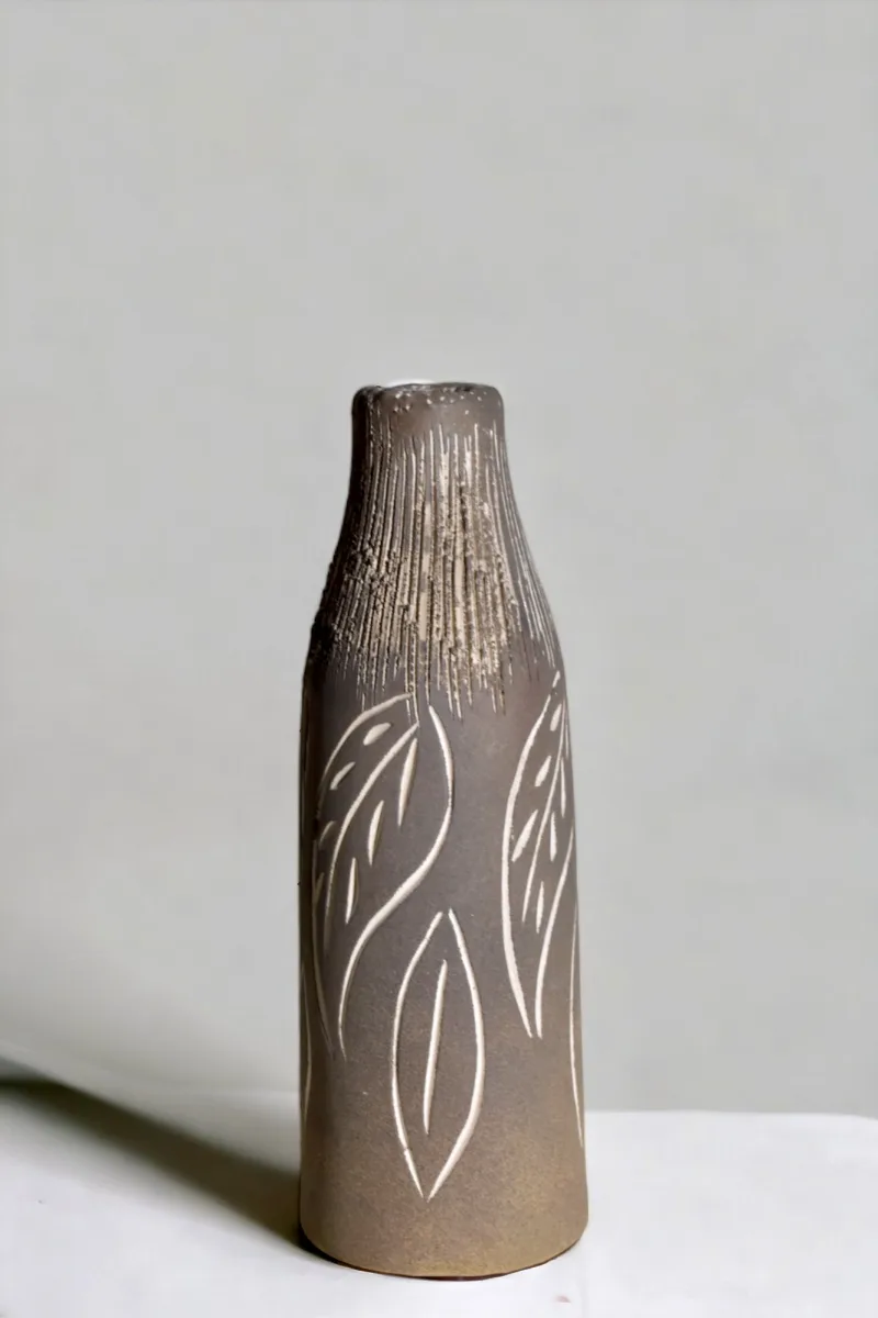 Classic Ceramic Planter — 6" Dia × 15" Height — Primary View