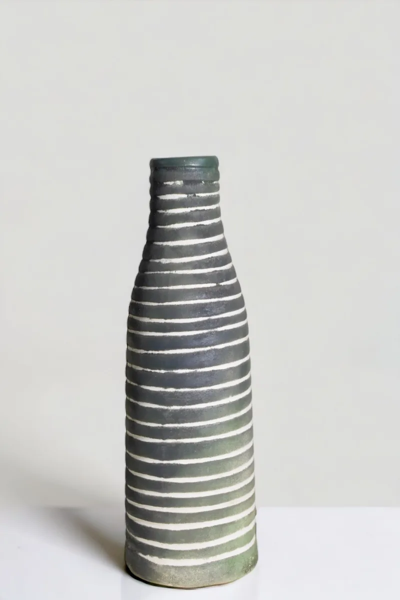 Classic Ceramic Planter — 6" Dia × 15" Height — Primary View