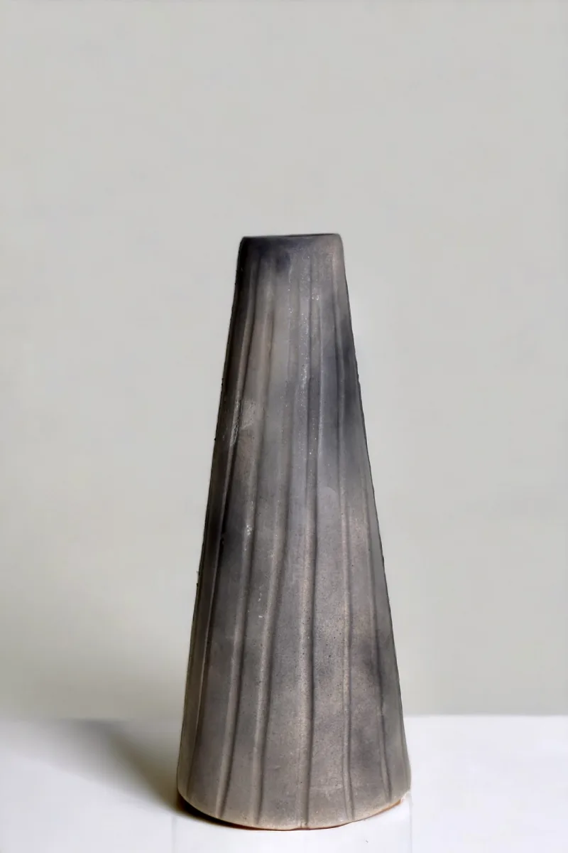 Classic Ceramic Planter — 6" Dia × 15" Height — Primary View