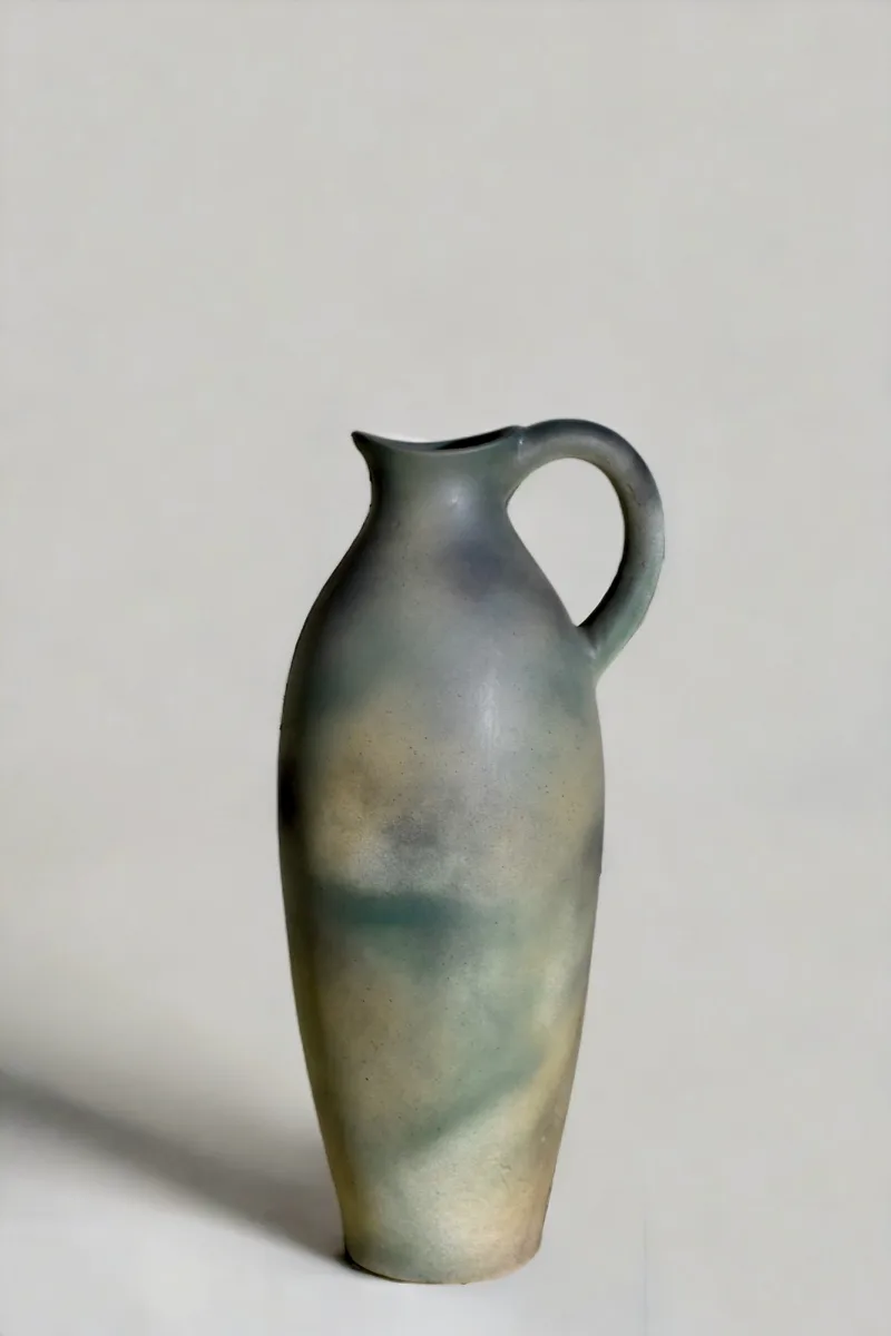 Classic Ceramic Planter — 6" Dia × 15" Height — Primary View