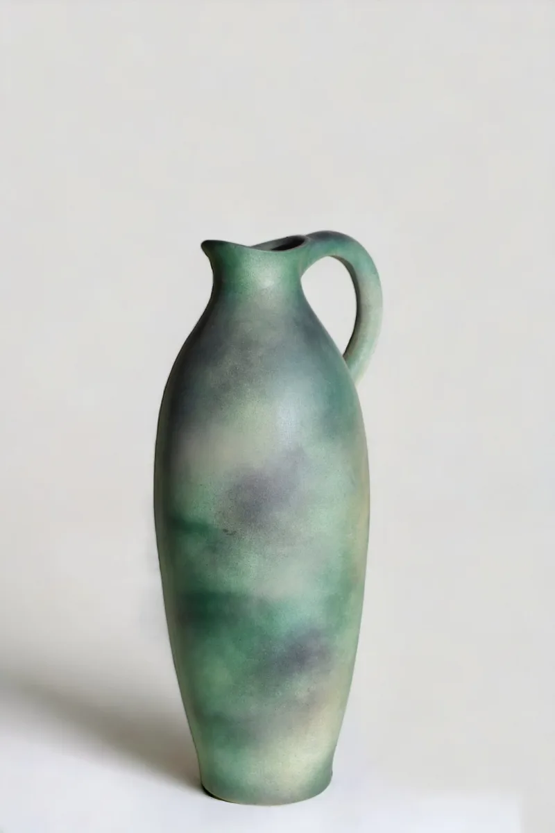 Classic Ceramic Planter — 6" Dia × 15" Height — Primary View