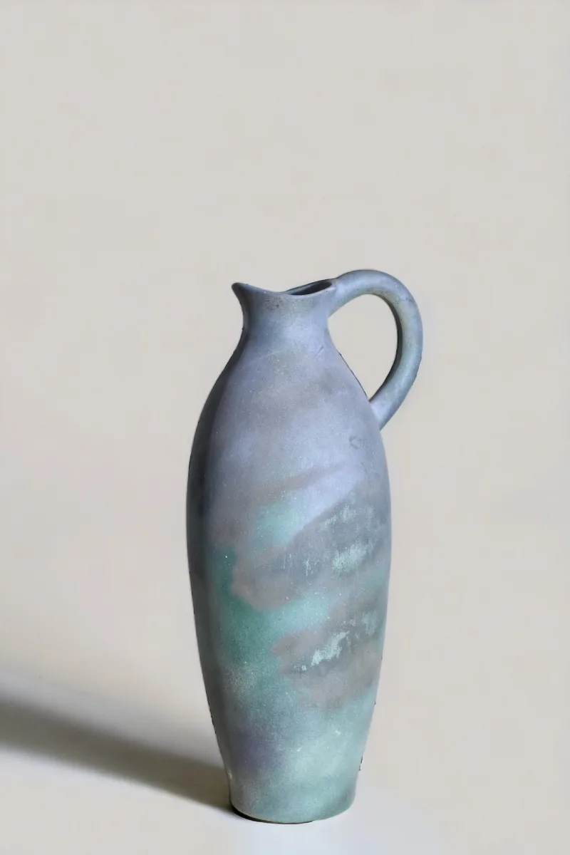 Classic Ceramic Planter — 6" Dia × 15" Height — Primary View