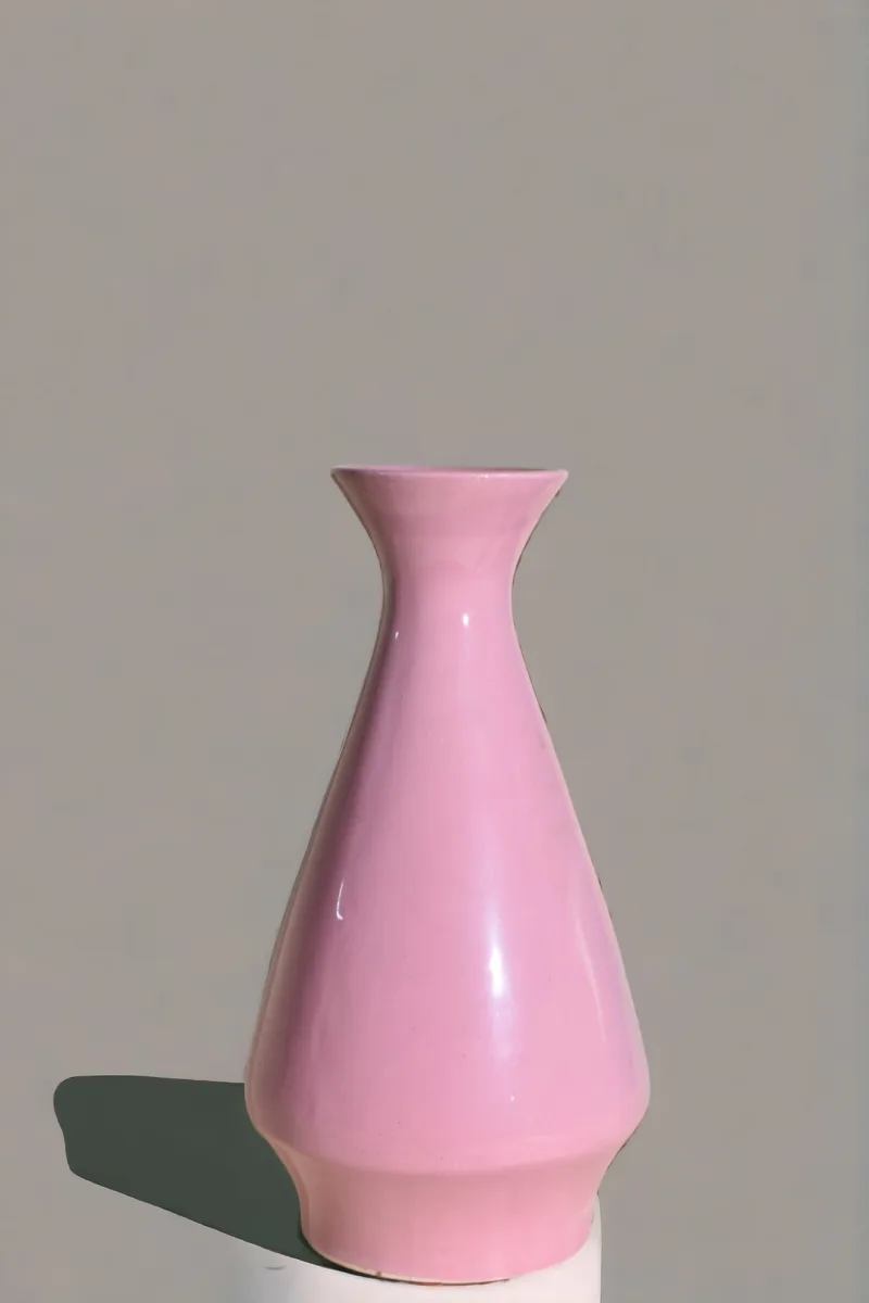 Classic Ceramic Planter — 6" Dia × 14" Height — Primary View