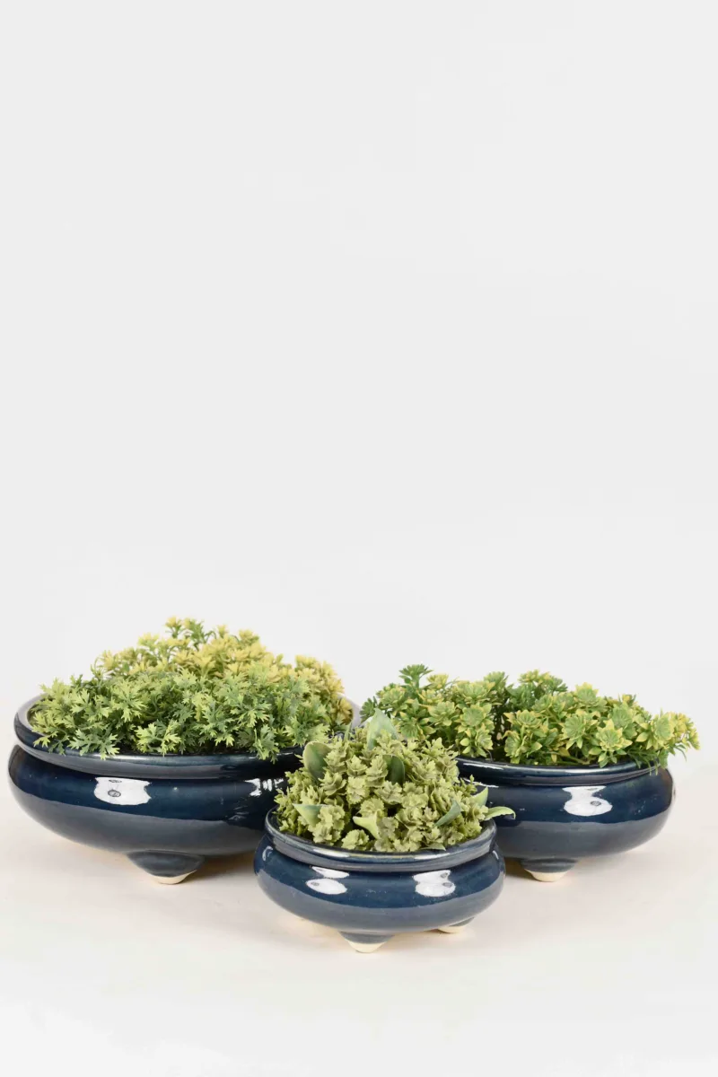 Classic Ceramic Planter — 5" Dia × 15.5" Height — Primary View