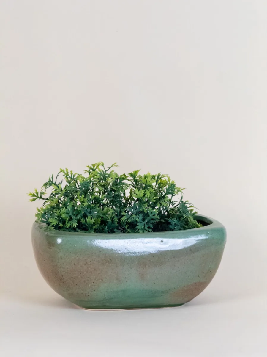 Classic Ceramic Planter Set of 2 (2" Dia) — Primary View