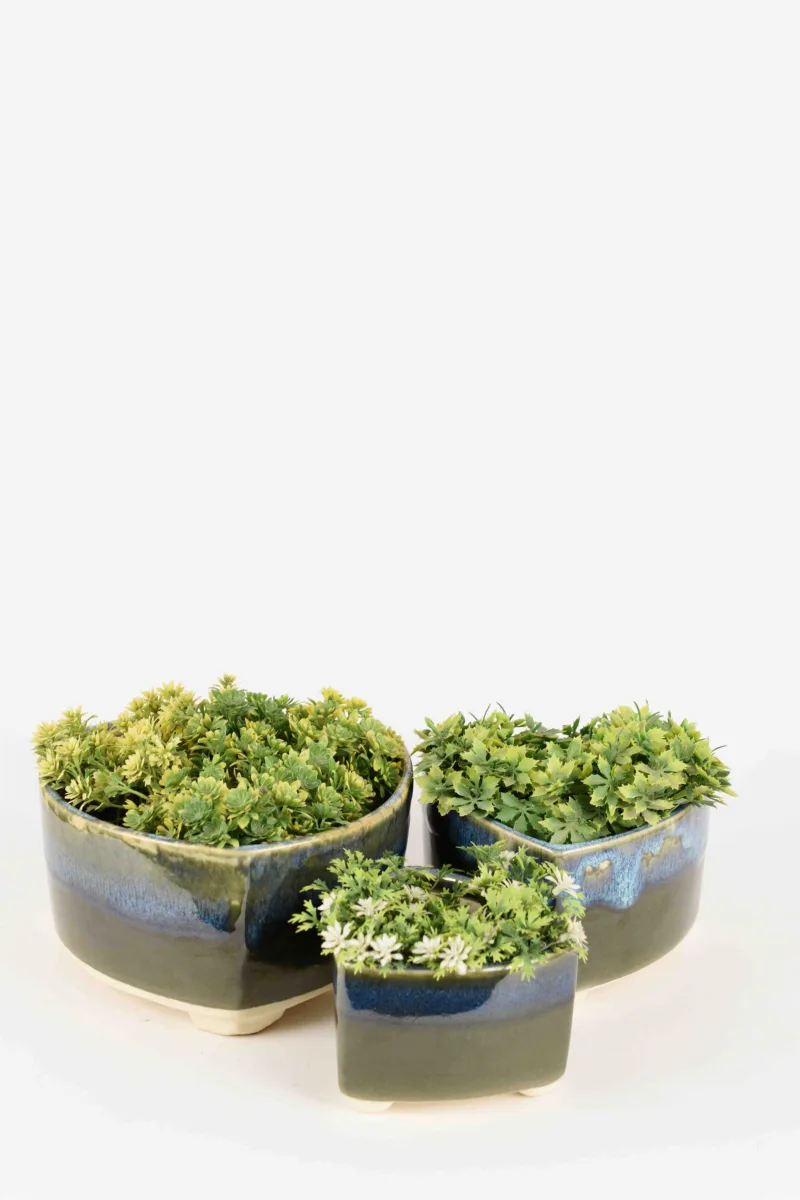Classic Ceramic Planter Set of 2 (2" Dia) — Primary View