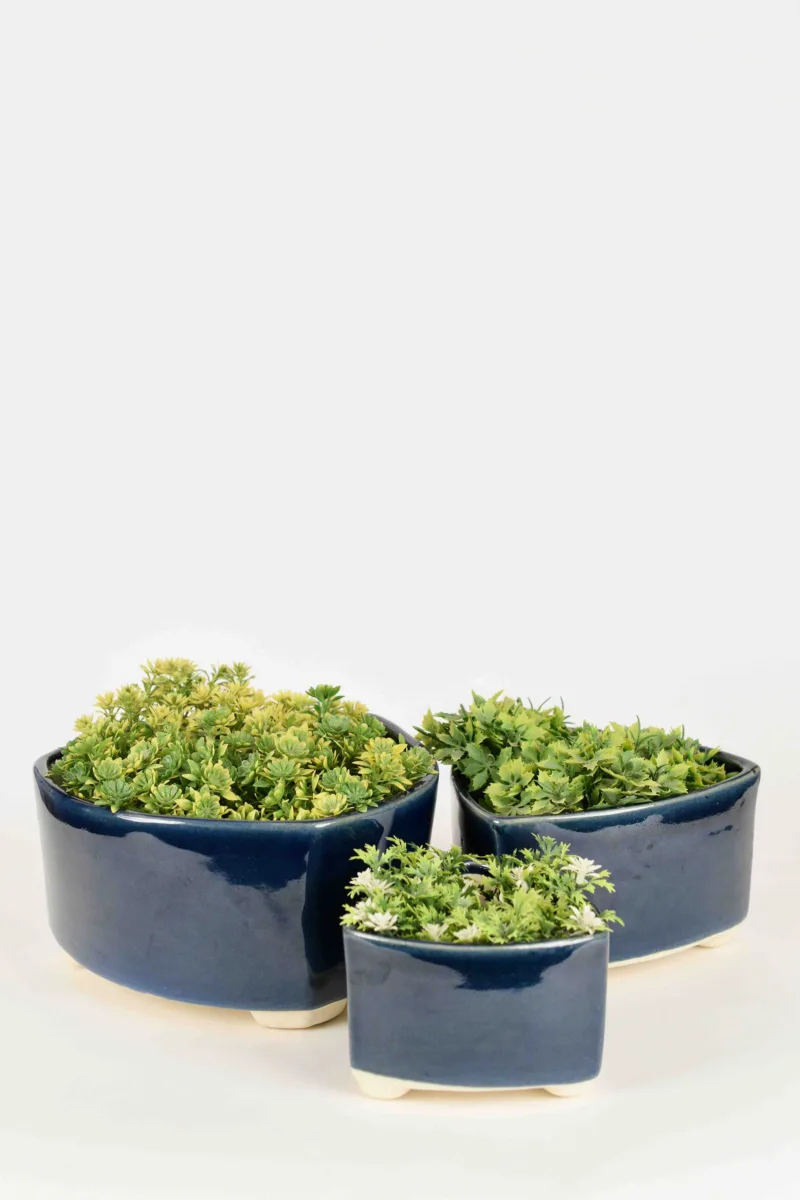 Classic Ceramic Planter Set of 3 (3" Dia) — Primary View