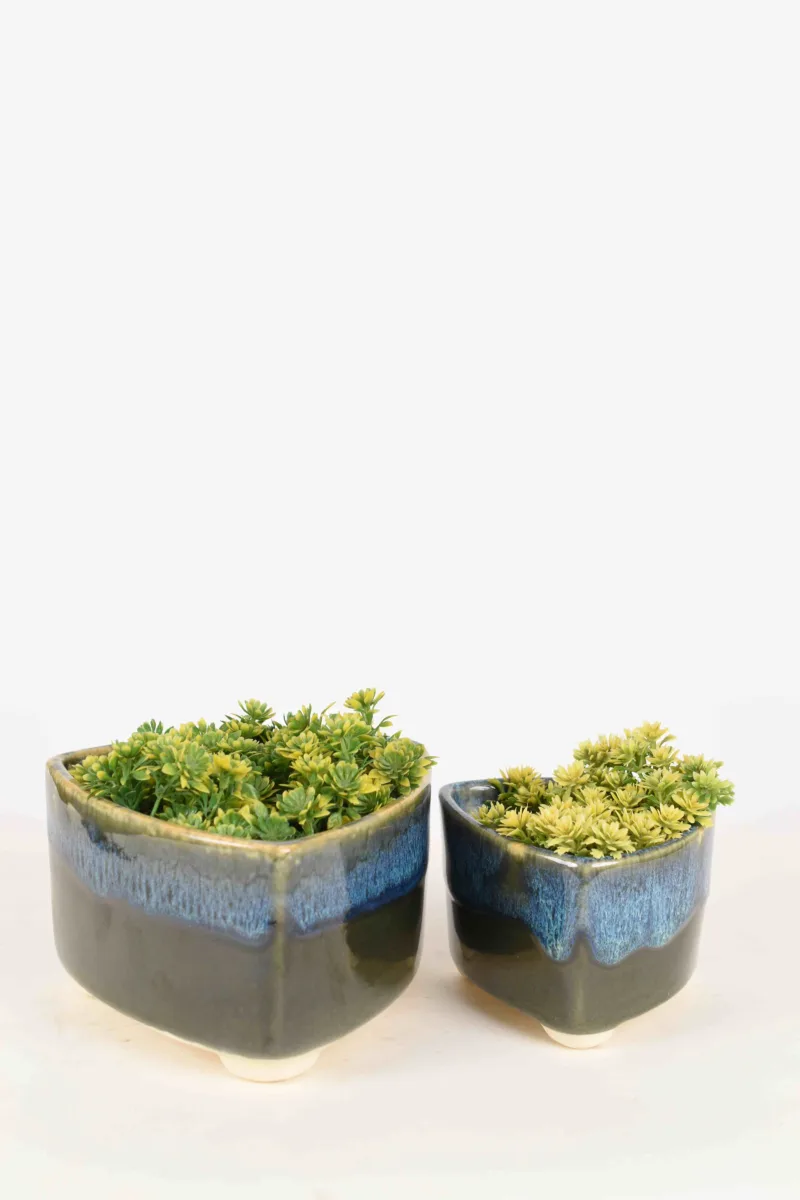 Classic Ceramic Planter Set of 3 (3" Dia) — Primary View