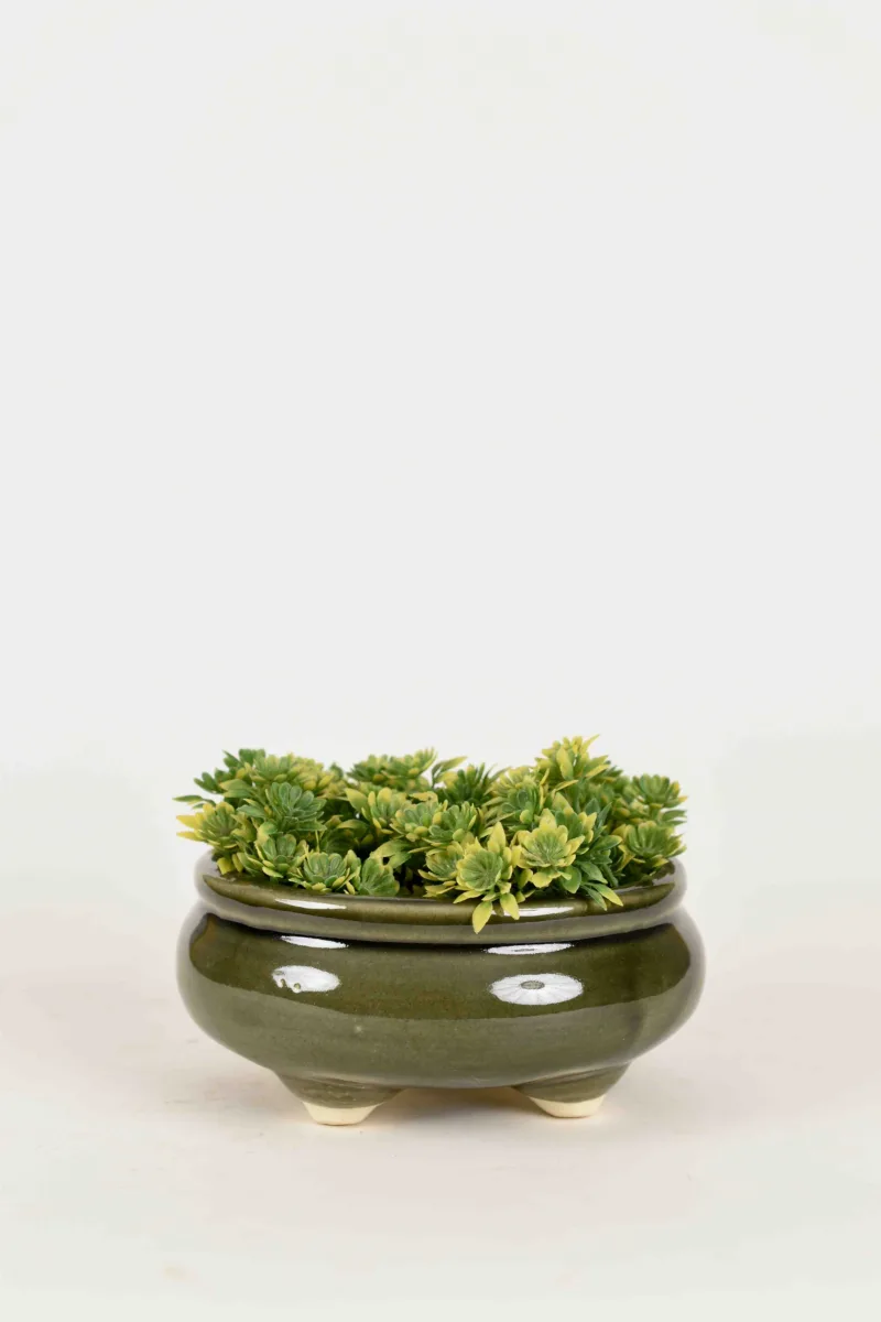 Classic Ceramic Planter Set of 3 (3" Dia) — Primary View
