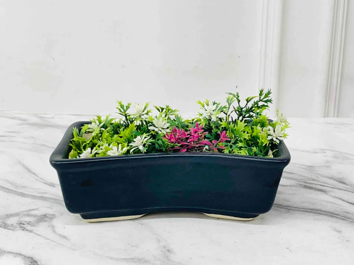 Classic Ceramic Planter — 4.5" Dia × 4" Height — Primary View