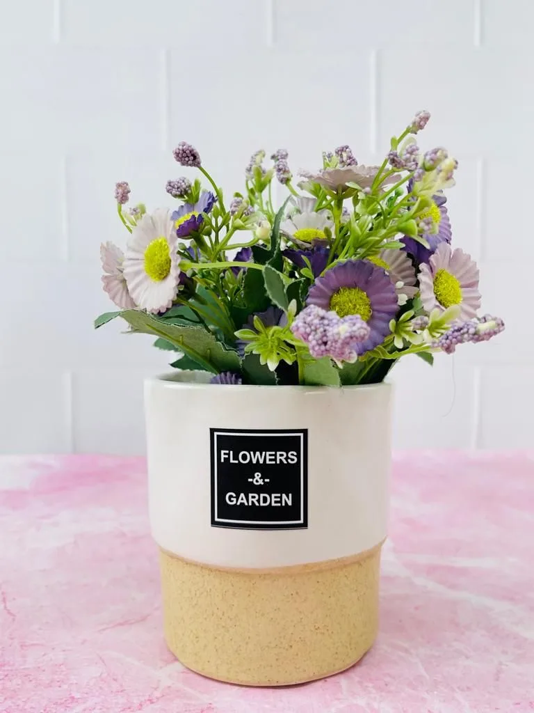 Classic Ceramic Planter — 5.5" Dia × 4" Height — Primary View