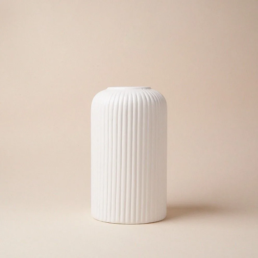 Classic Ceramic Planter — 6.5" Dia × 4.5" Height — Primary View
