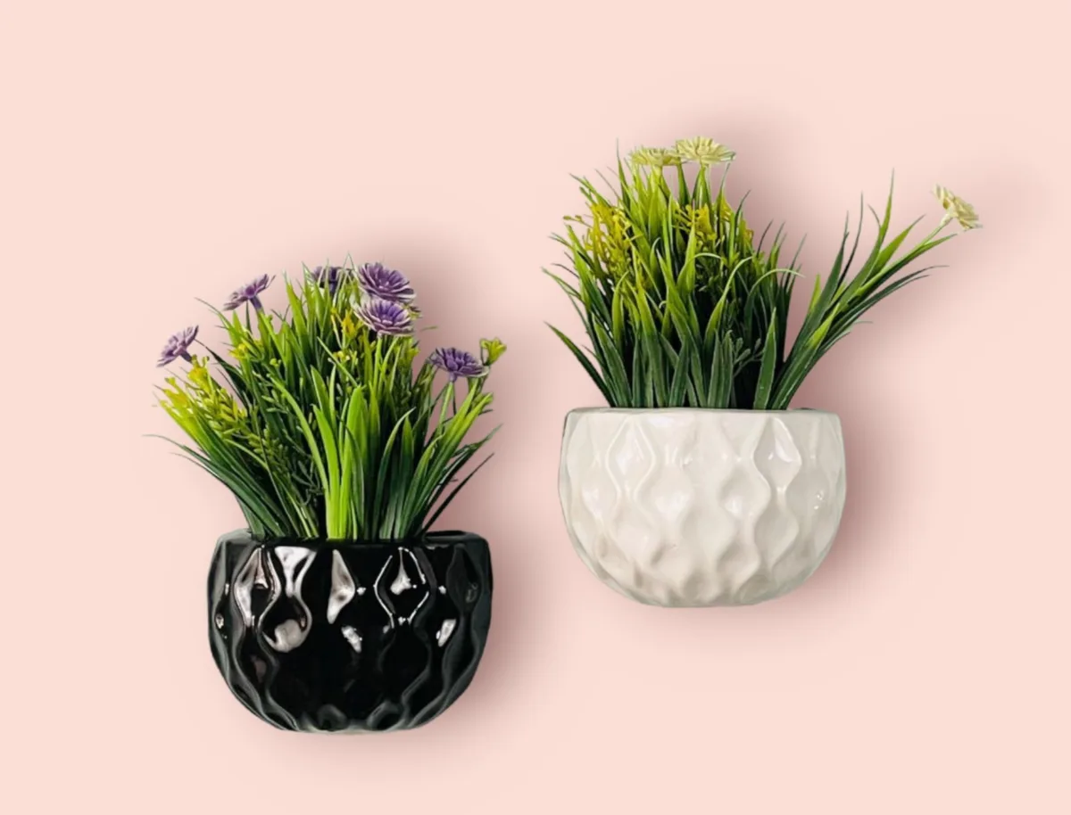 Classic Ceramic Planter — 6" Dia × 5" Height — Primary View