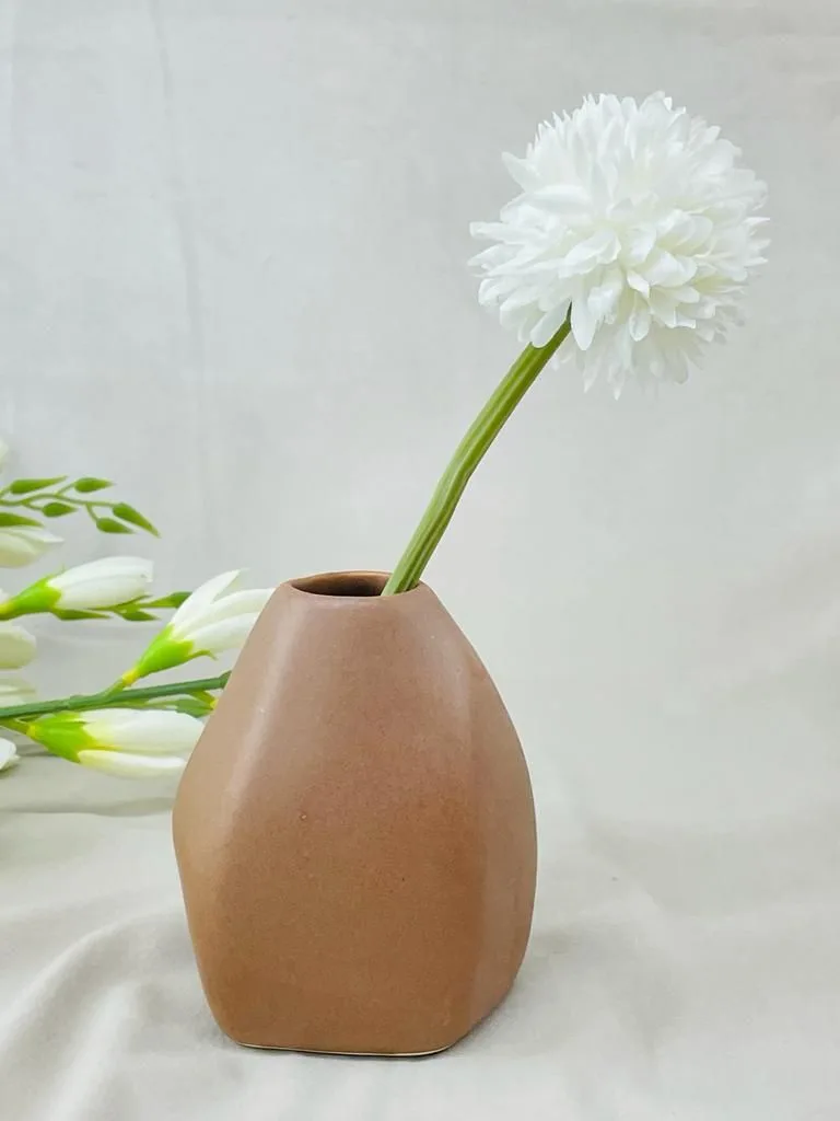 Classic Ceramic Planter — 7" Dia × 3" Height — Primary View