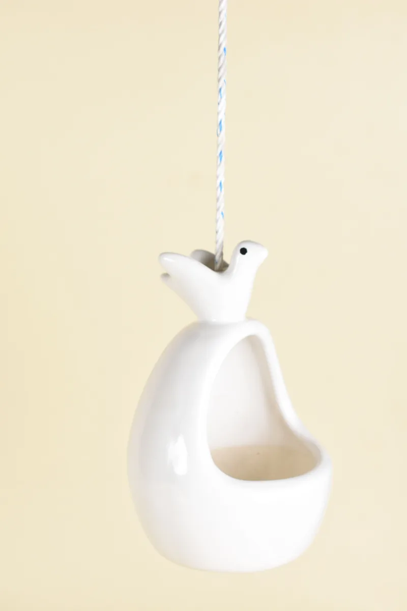 Classic Ceramic Planter — 3" Dia × 3.5" Height — Primary View