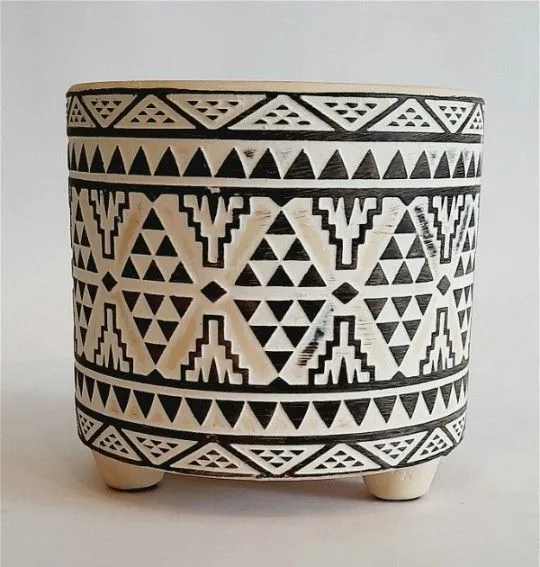 Classic Ceramic Planter — 4.5" Dia × 4.5" Height — Primary View