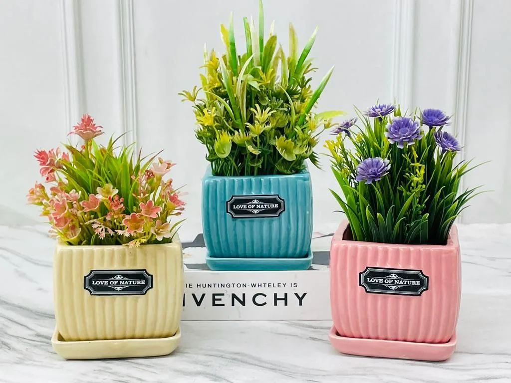 Classic Ceramic Planter — 4" Dia — Primary View