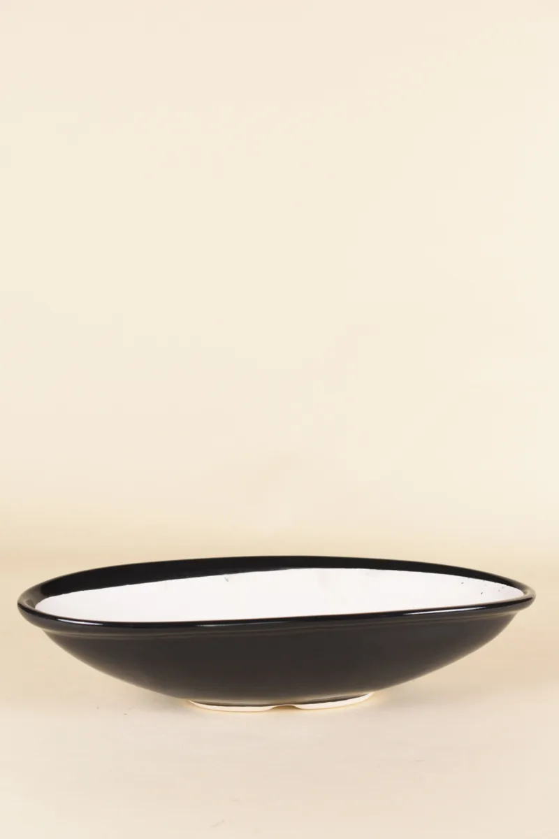 Classic Ceramic Planter — 6" Dia × 4.5" Height — Primary View