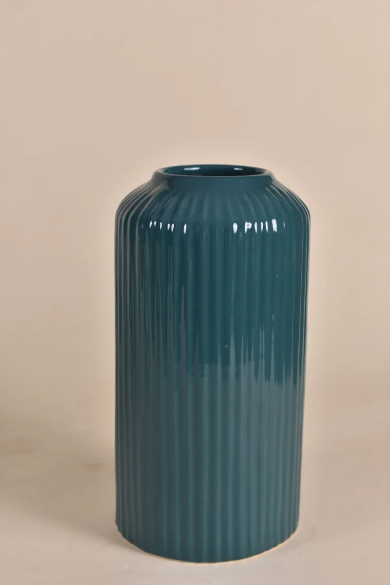Classic Ceramic Planter — 7" Dia × 9" Height — Primary View