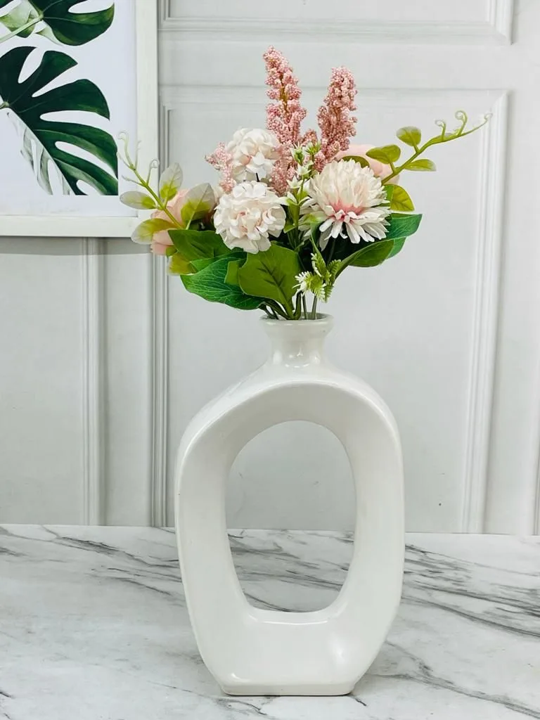 Classic Ceramic Planter Set of 2 (6" Dia × 2.5" Height) — Primary View