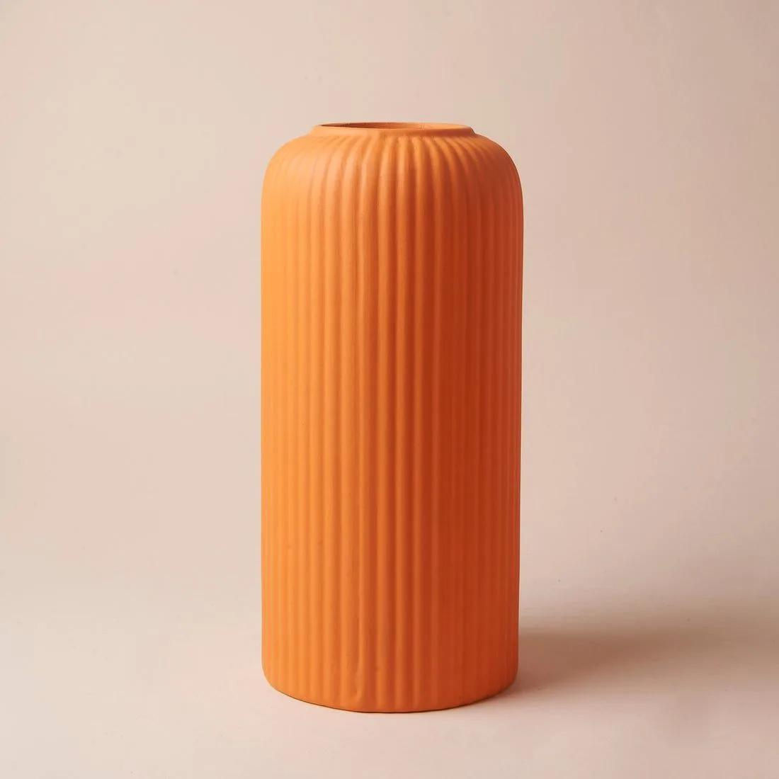 Classic Ceramic Planter — 4" Dia × 9.5" Height — Primary View