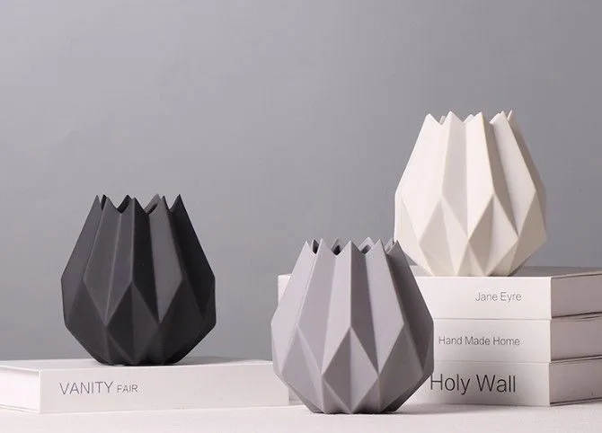 Classic Ceramic Planter — 3.5" Dia × 10" Height — Primary View