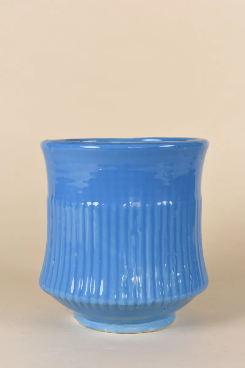 Classic Ceramic Planter — 3.5" Dia × 5.5" Height — Primary View