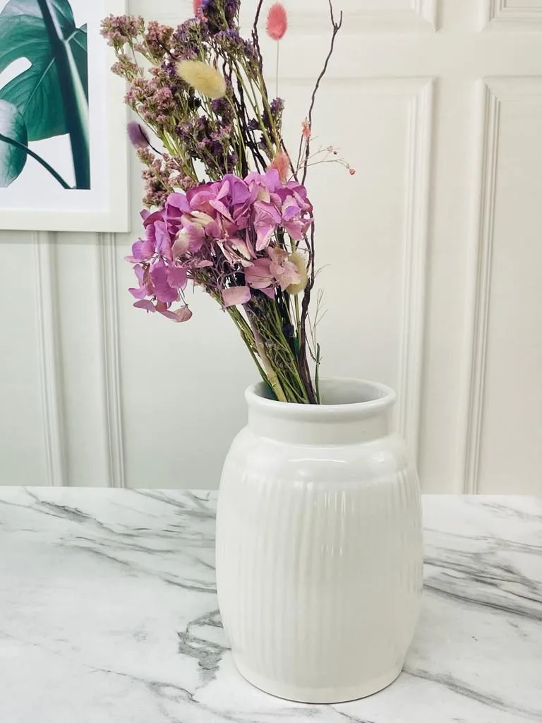 Classic Ceramic Planter — 7" Dia × 7" Height — Primary View