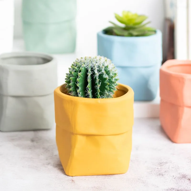 Classic Ceramic Planter — 6.5" Dia × 11" Height — Primary View