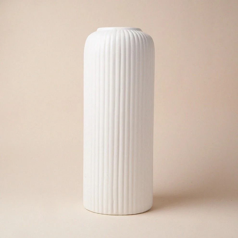 Classic Ceramic Planter — 7" Dia × 4.5" Height — Primary View