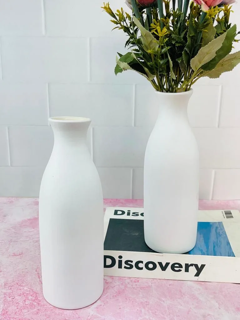 Classic Ceramic Planter — 6" Dia × 9" Height — Primary View