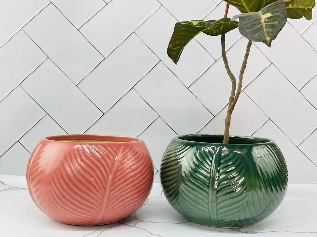 Classic Ceramic Planter — Primary View