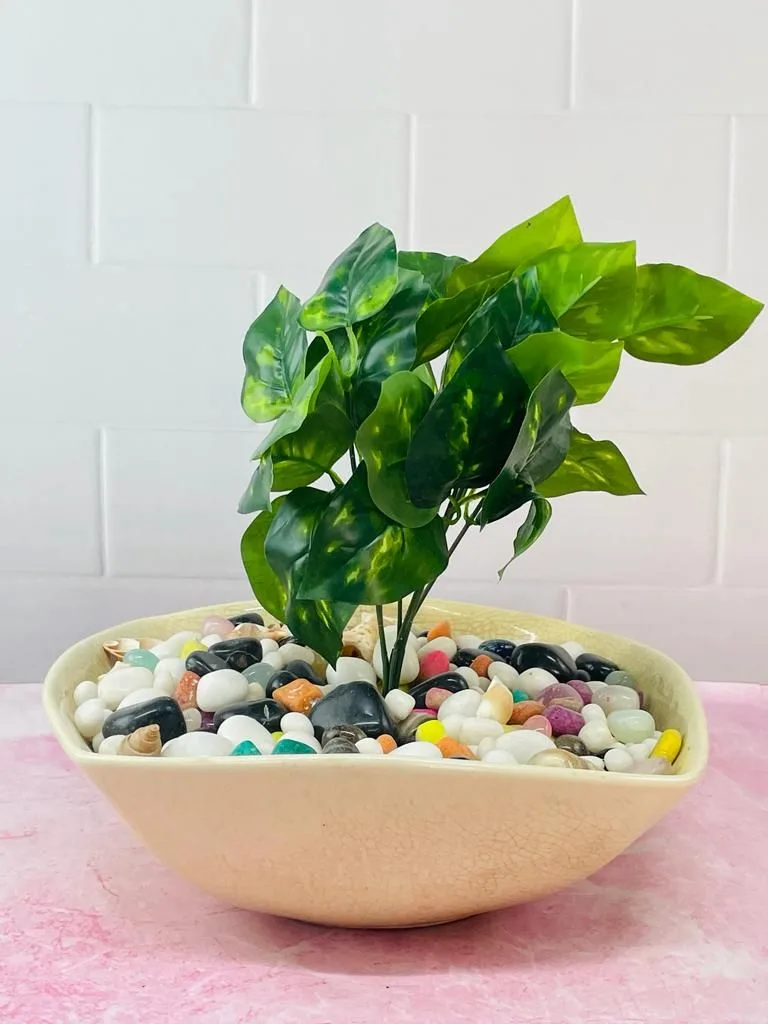 Classic Ceramic Planter Set of 2 (6.5" Dia × 6" Height) — Primary View
