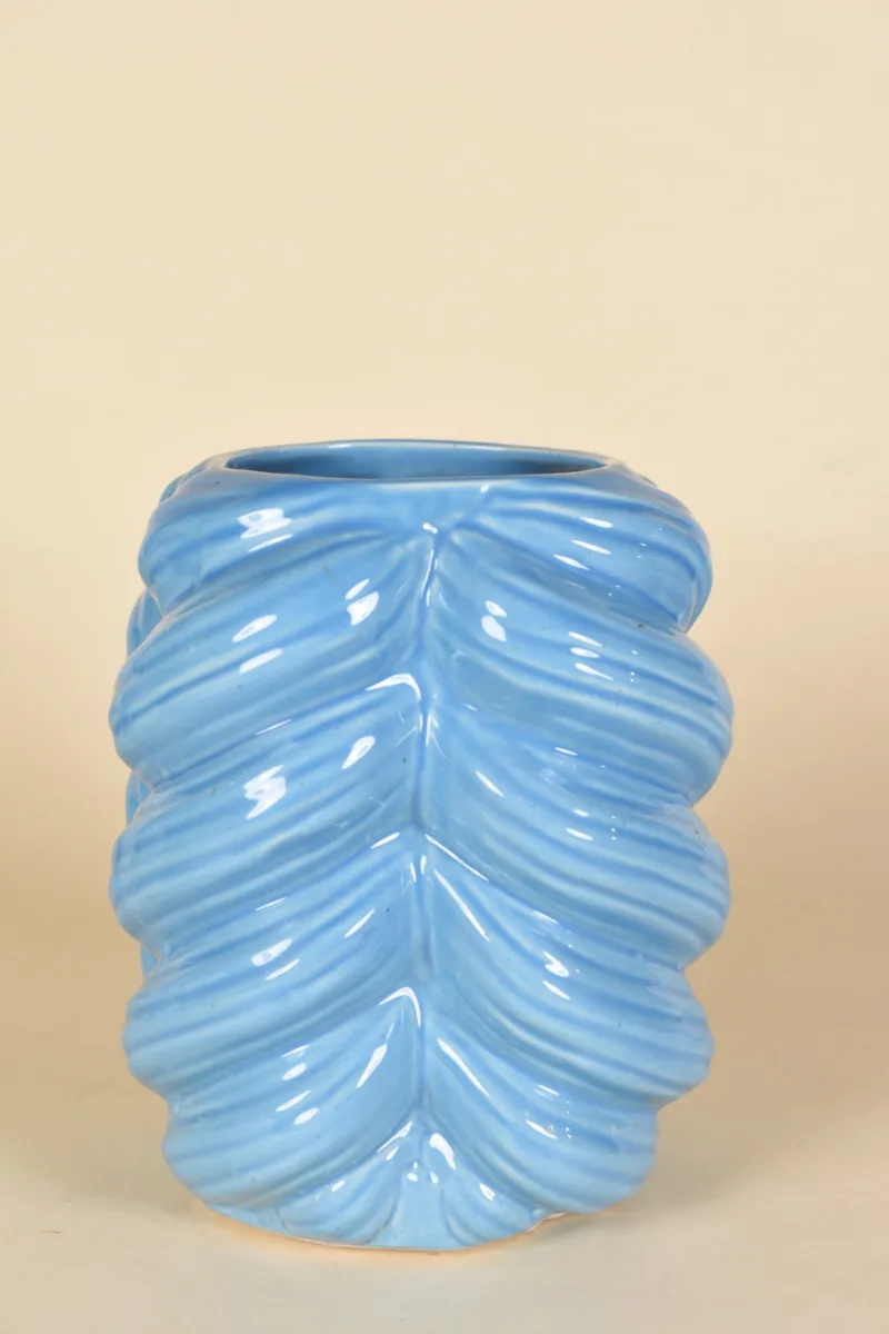 Classic Ceramic Planter — 9" Dia × 6.5" Height — Primary View