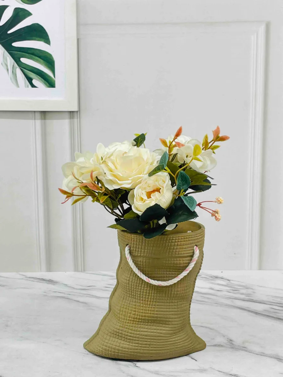 Classic Ceramic Planter Set of 2 (6.5" Dia × 5.5" Height) — Primary View