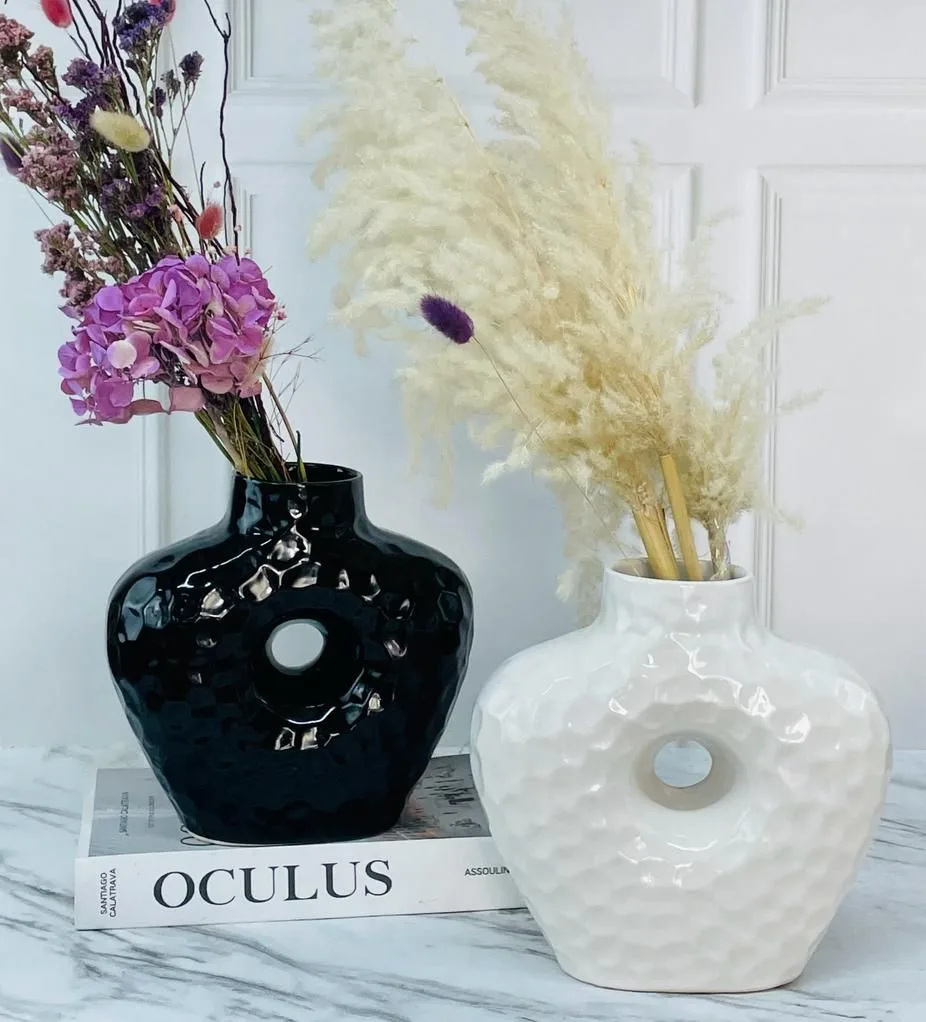 Classic Ceramic Planter — 8" Dia × 8" Height — Primary View