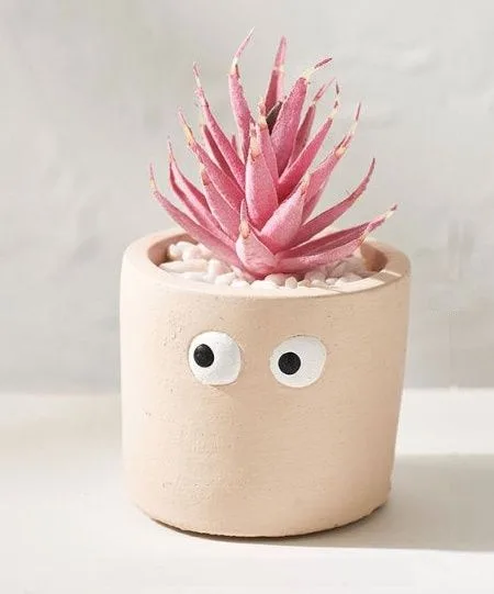 Classic Ceramic Planter — 5" Dia × 5.5" Height — Primary View