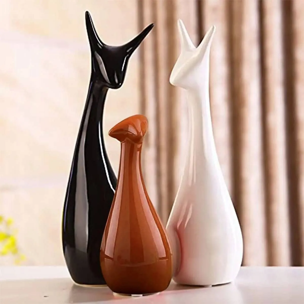 Classic Ceramic Planter — 4.5" Dia × 10" Height — Primary View