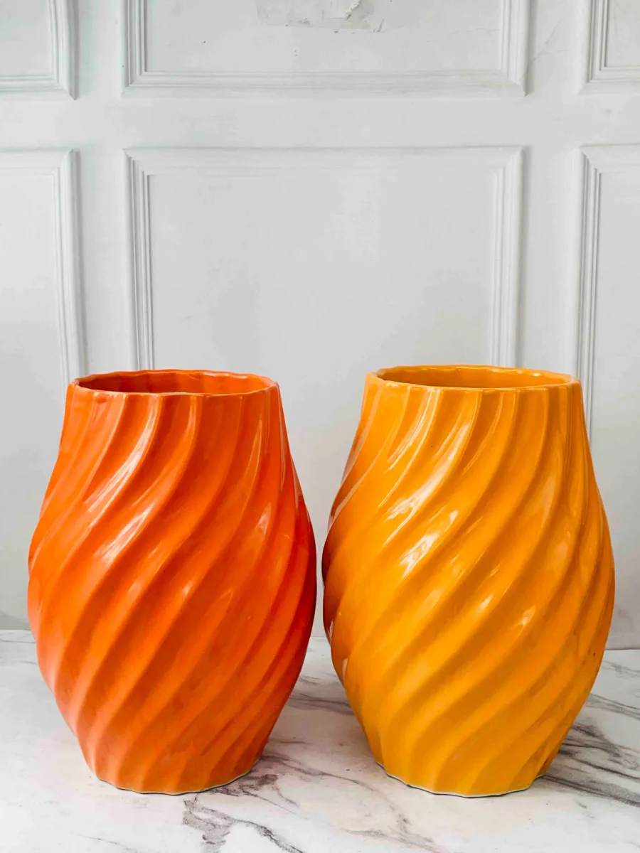 Classic Ceramic Planter — 6.5" Dia × 7.5" Height — Primary View