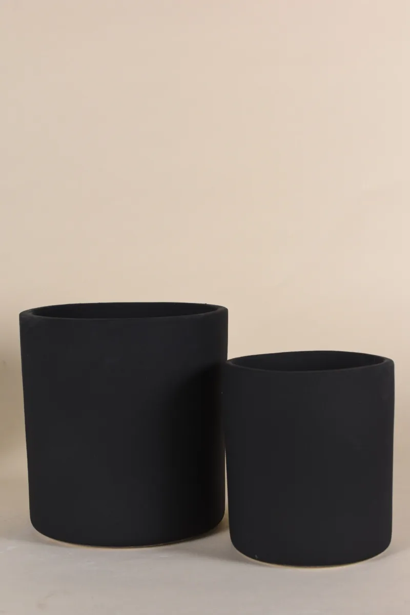 Classic Ceramic Planter — 7.5" Dia × 8" Height — Primary View