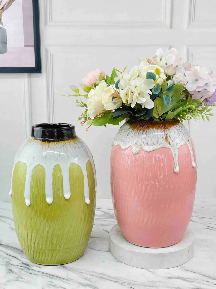 Classic Ceramic Planter Set of 3 (7.5" Dia) — Primary View