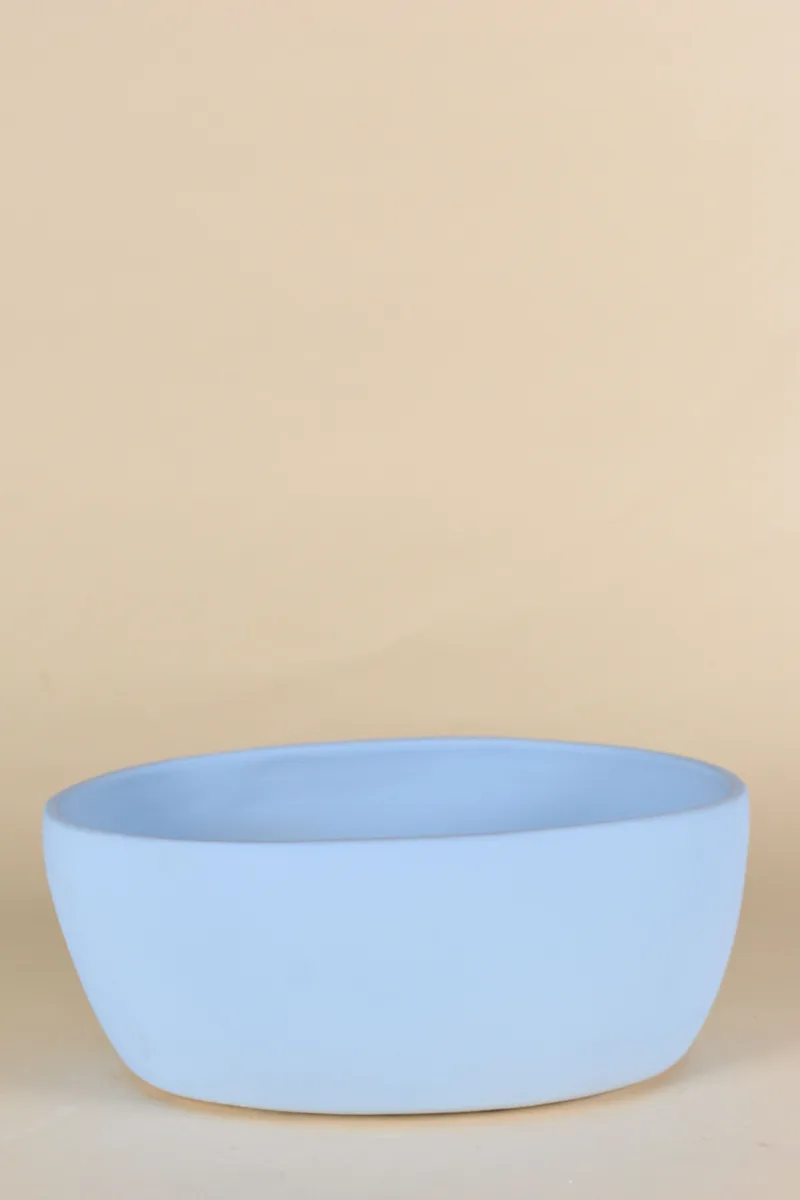 Classic Ceramic Planter — 9" Dia × 9" Height — Primary View